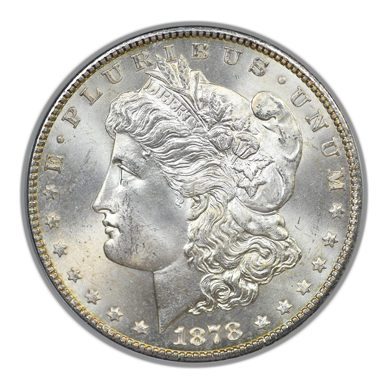 1878-S Morgan Dollar $1 PCGS MS64 CAC