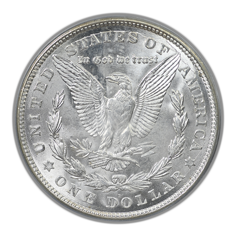 1921-D Morgan Dollar $1 PCGS MS65