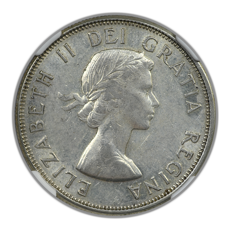 1960 Canada 50C Cents NGC AU58 - Armstrong Collection
