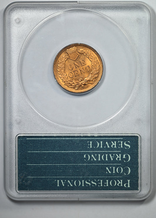 1904 Bronze Indian Head Cent 1C PCGS Rattler MS64RD