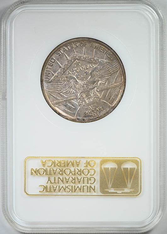 1935 Arkansas Classic Commemorative Half Dollar 50C NGC Fatty MS65
