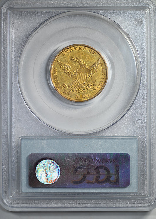 1837 Classic Head Gold Half Eagle $5 PCGS XF40