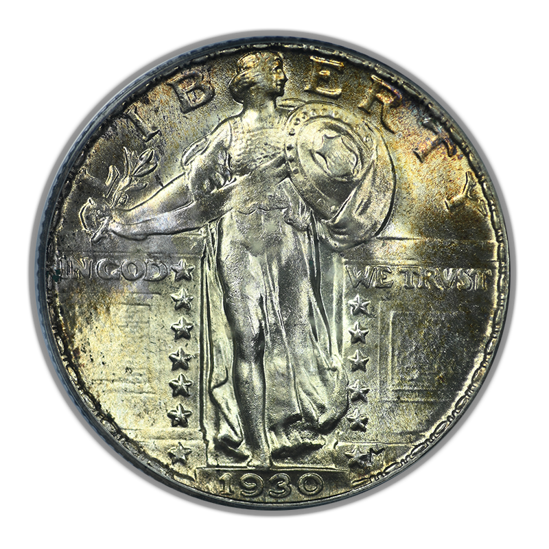 1930 Standing Liberty Quarter 25C PCGS MS64
