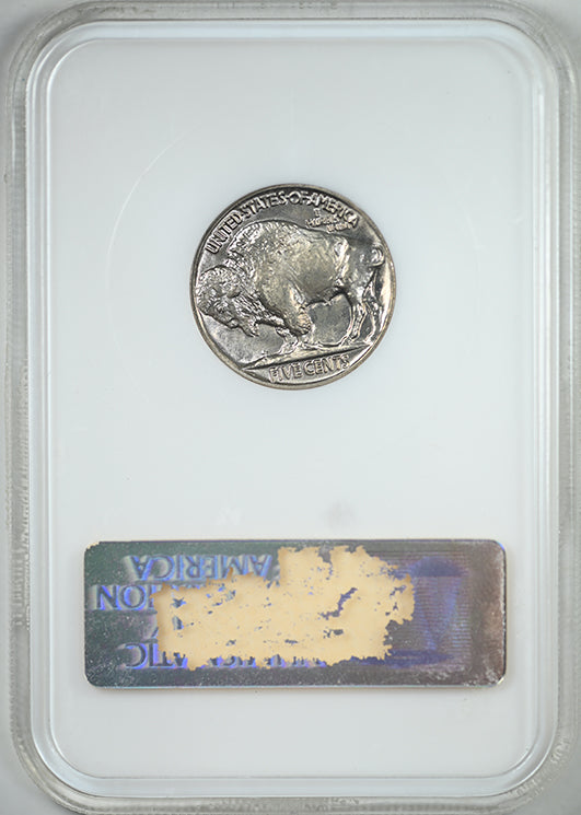 1936 Buffalo Nickel 5C NGC Fatty MS65 Gold CAC
