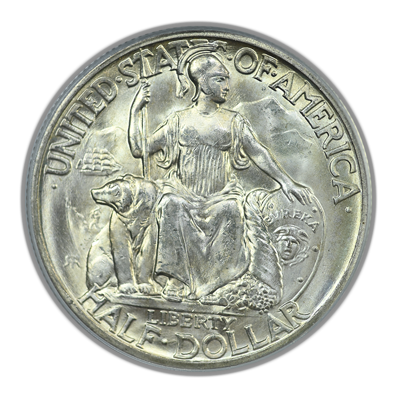 1936-D San Diego Classic Commemorative Half Dollar 50C PCGS MS65 OGH