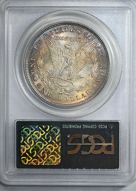1878 8TF Morgan Dollar $1 PCGS MS62 CAC OGH - REVERSE TONED!
