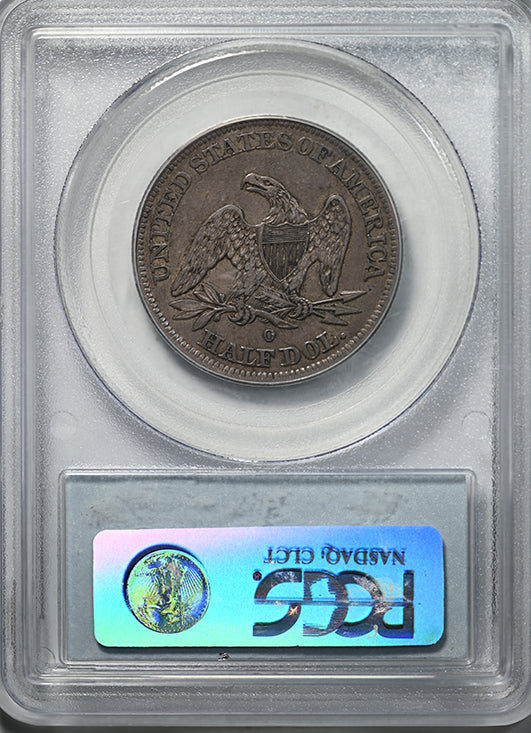 1842-O Liberty Seated Half Dollar 50C PCGS XF45 - Reverse of 1842 Reverse Slab