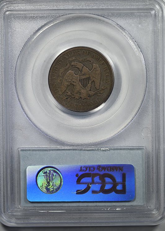 1873 Liberty Seated Quarter 25C PCGS VG08 - Closed 3 Reverse Slab
