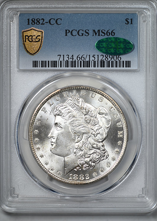 1882-CC Morgan Dollar $1 PCGS MS66 CAC