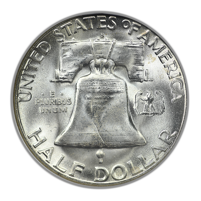 1951-S Franklin Half Dollar 50C NGC MS66