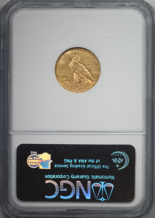 1925-D Indian Head Gold Quarter Eagle $2.50 NGC AU58 GSA
