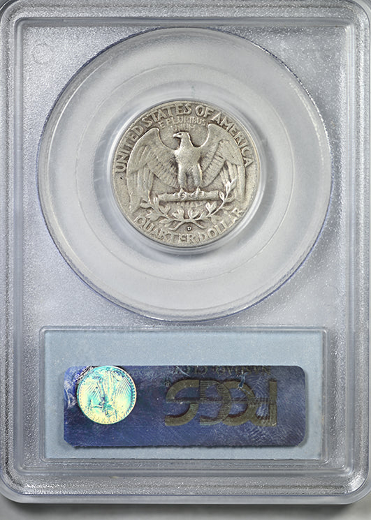 1950-D/S Washington Quarter 25C PCGS VF30