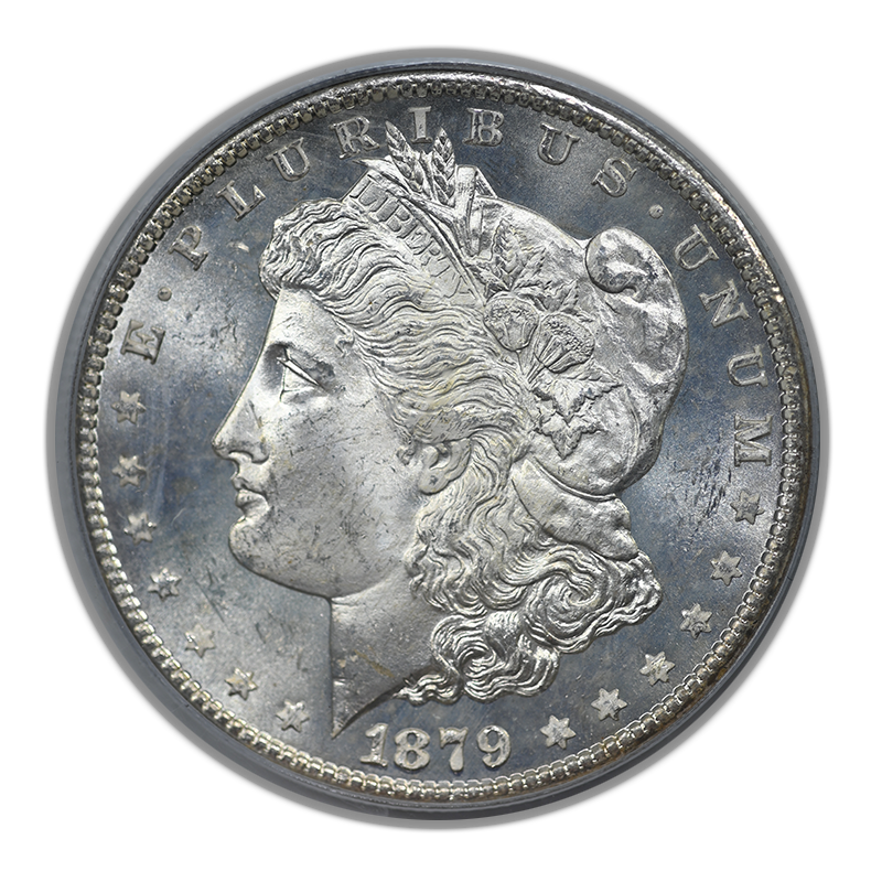 1879-S Morgan Dollar $1 PCGS MS64 CAC OGH