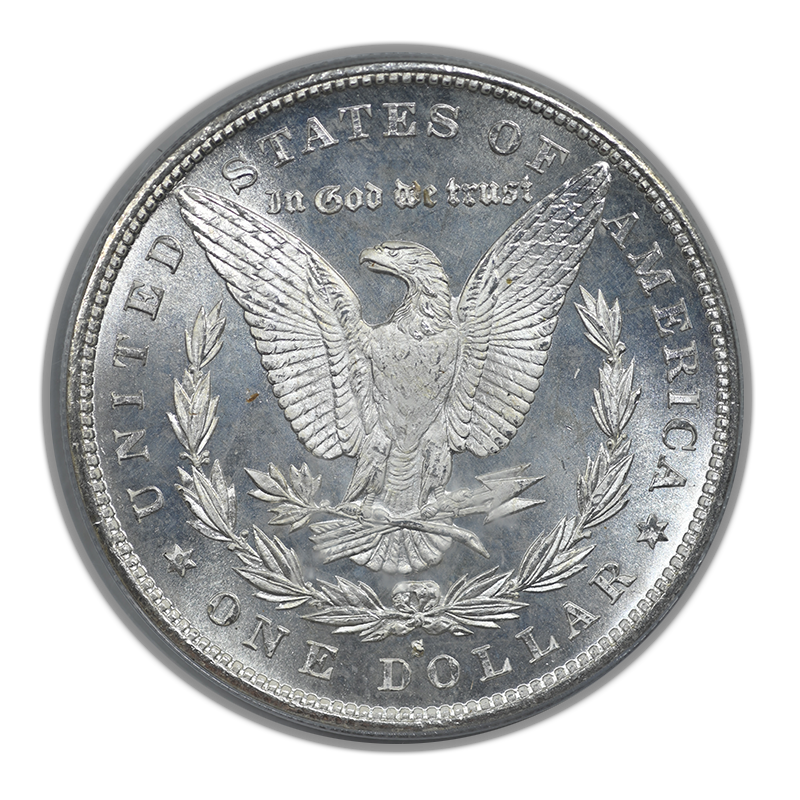 1879-S Morgan Dollar $1 PCGS MS64 CAC OGH