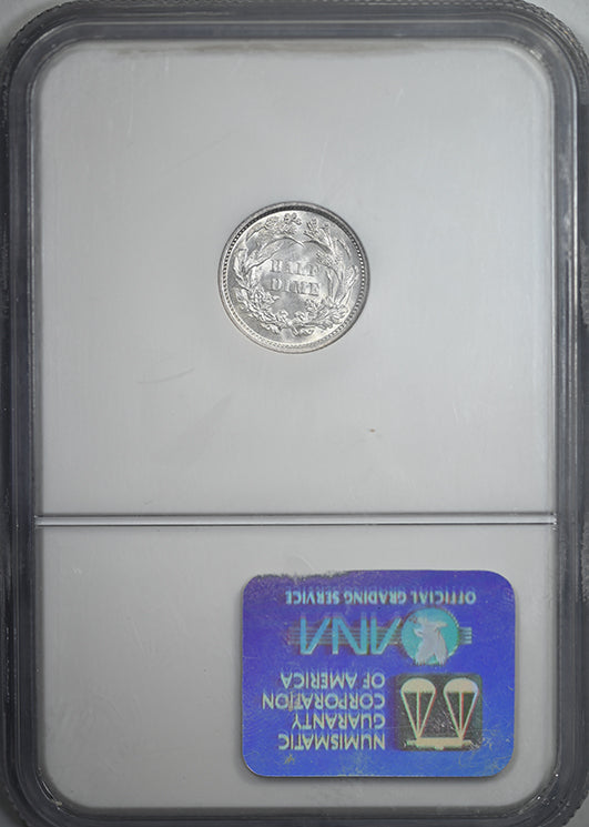 1870 Liberty Seated Half Dime H10C NGC MS65