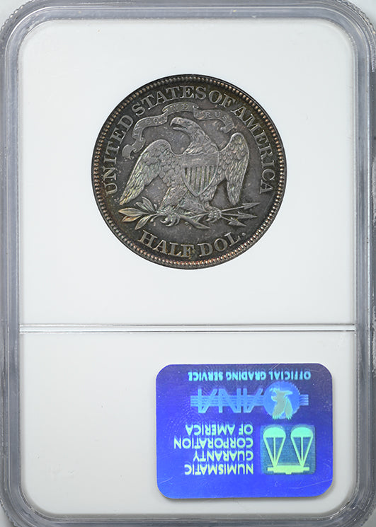 1880 Proof Liberty Seated Half Dollar 50C NGC PF64 - TONED!