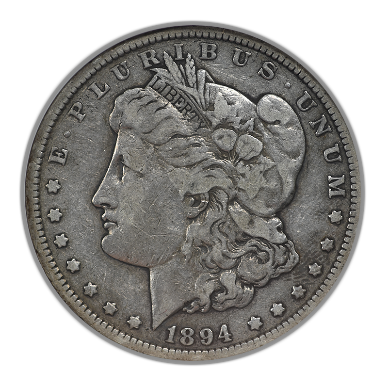 1894 Morgan Dollar $1 NGC F15