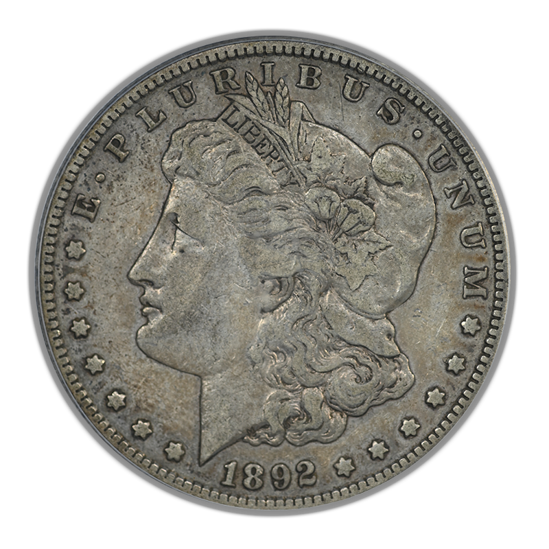 1892-S Morgan Dollar $1 PCGS VF25