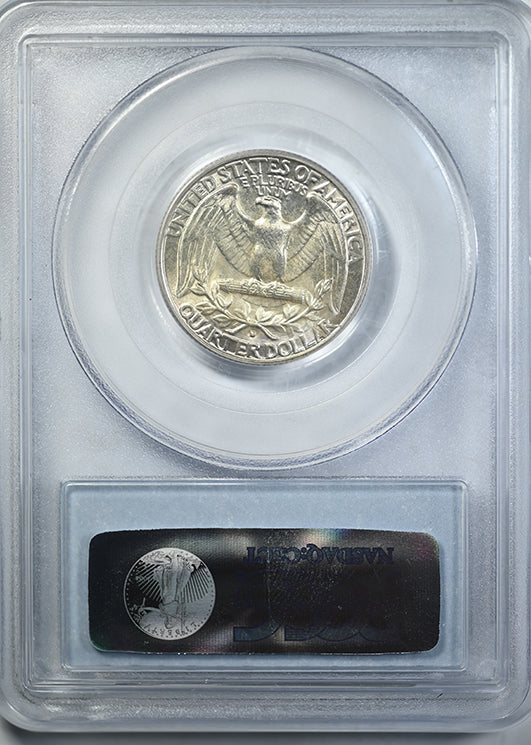 1932-D Washington Quarter 25C PCGS AU58 Reverse Slab
