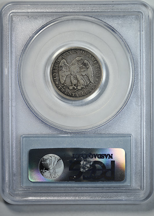 1875 Twenty Cent Piece 20C PCGS VG08 Reverse Slab