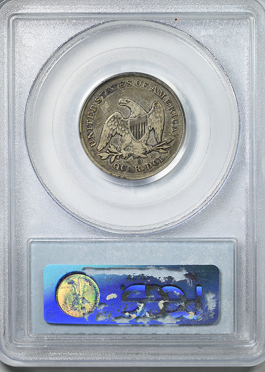 1840-O Liberty Seated Quarter 25C PCGS F15 - No Drapery