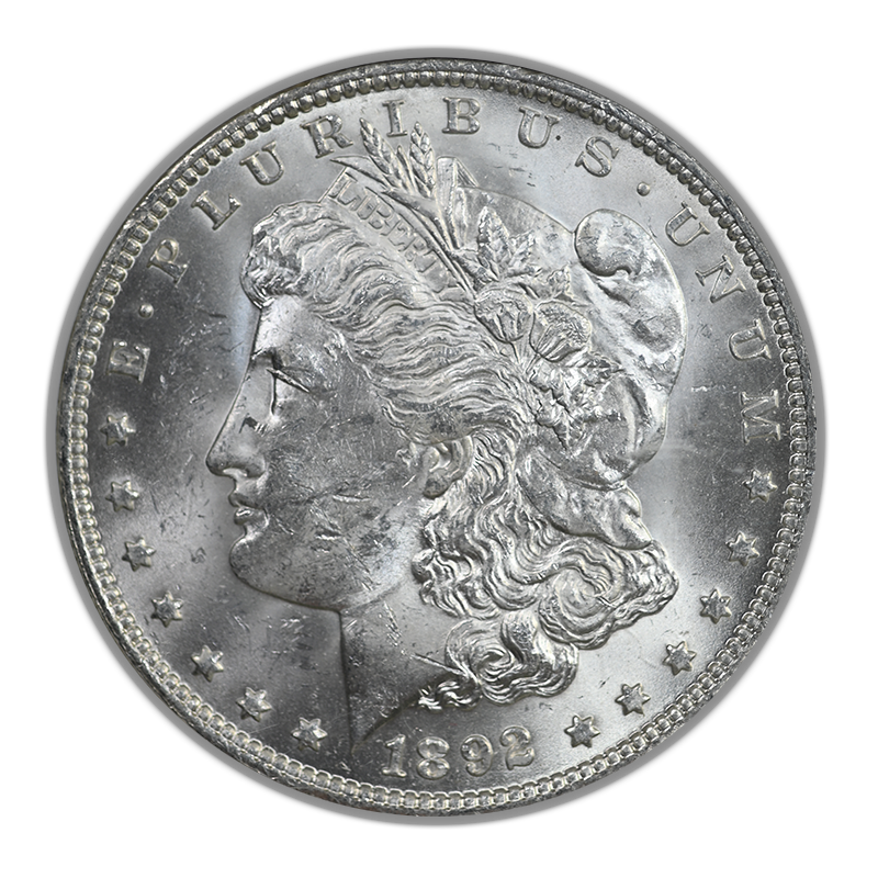 1892-O Morgan Dollar $1 NGC MS61