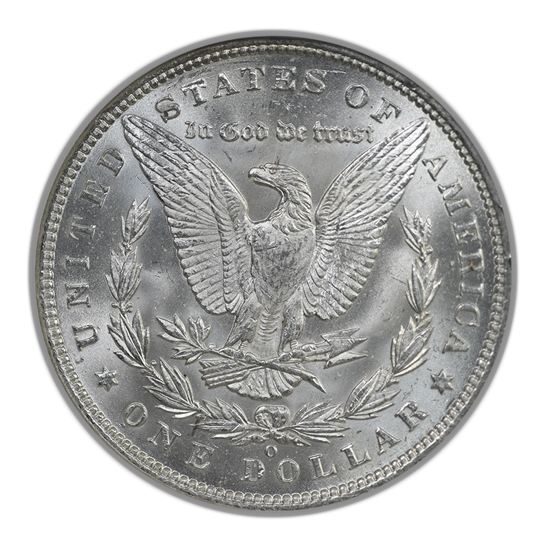 1892-O Morgan Dollar $1 NGC MS61