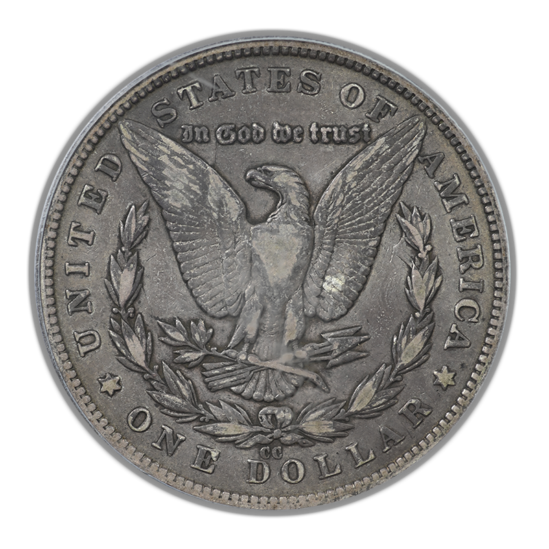 1879-CC Morgan Dollar $1 PCGS VF25