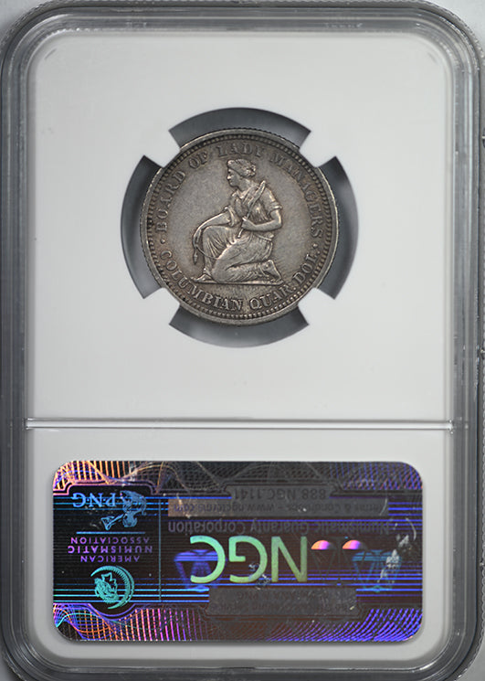 1893 Isabella Classic Commemorative Quarter 25C NGC AU55