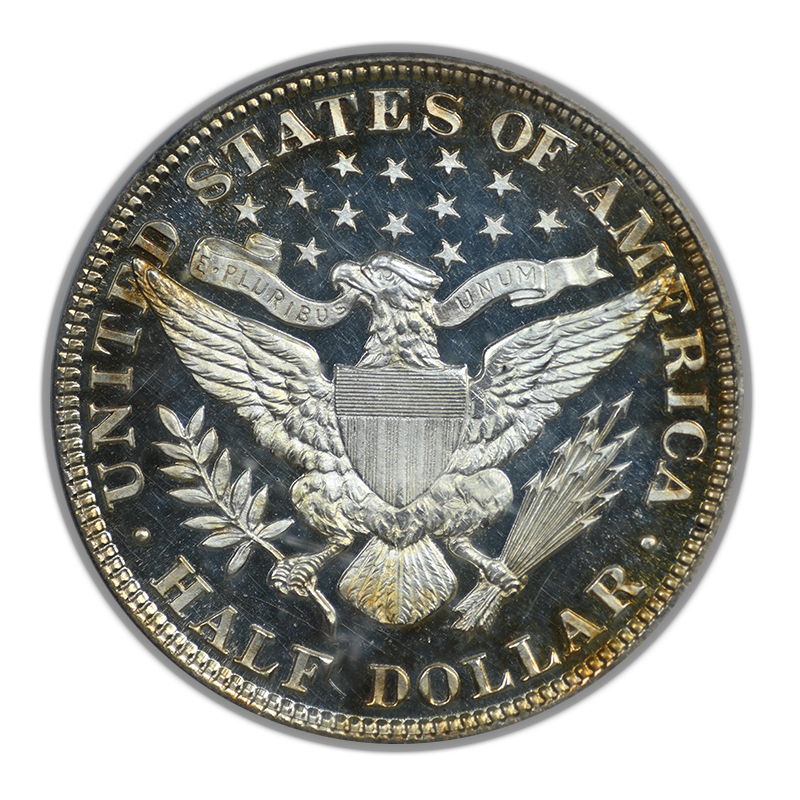 1897 Proof Barber Half Dollar 50C PCGS PR63 CAMEO