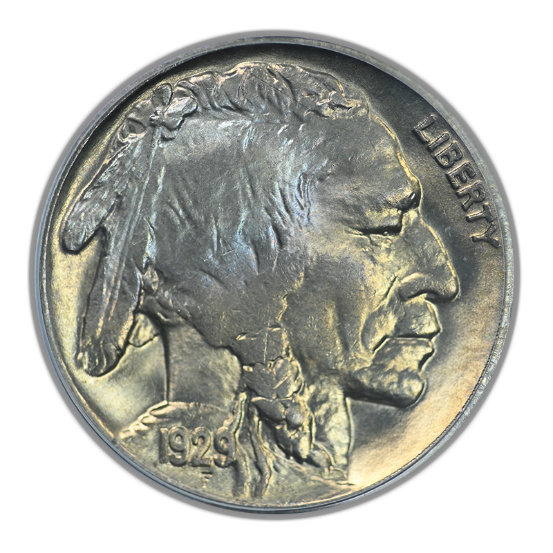 1929 Buffalo Nickel 5C PCGS MS64