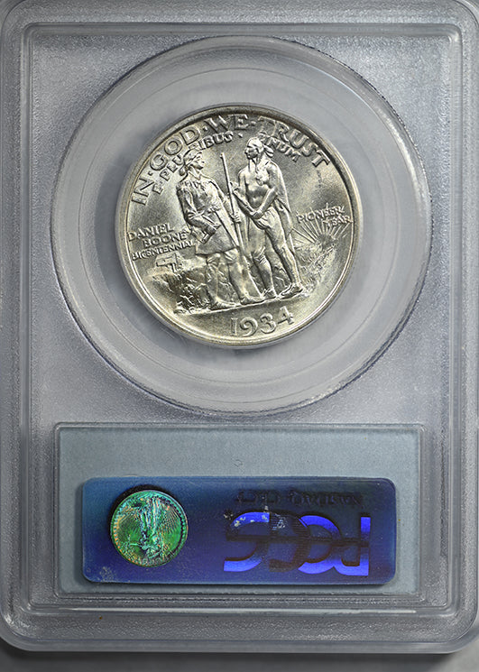 1934 Boone Classic Commemorative Half Dollar 50C PCGS MS66
