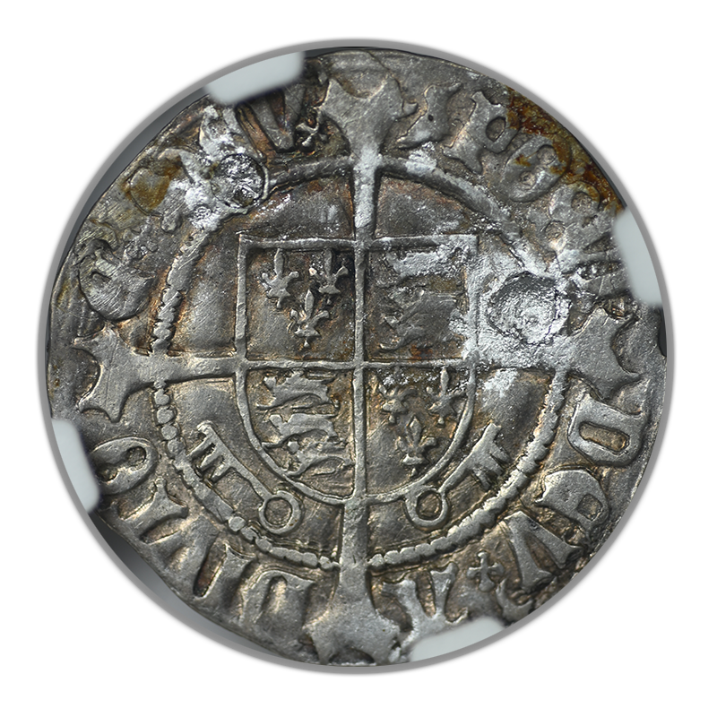 (1504-09) England 2P Pence NGC XF Details - York S-2262 Henry VII w/ Archbishop Bainbridge