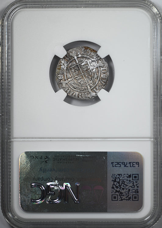 (1504-09) England 2P Pence NGC XF Details - York S-2262 Henry VII w/ Archbishop Bainbridge