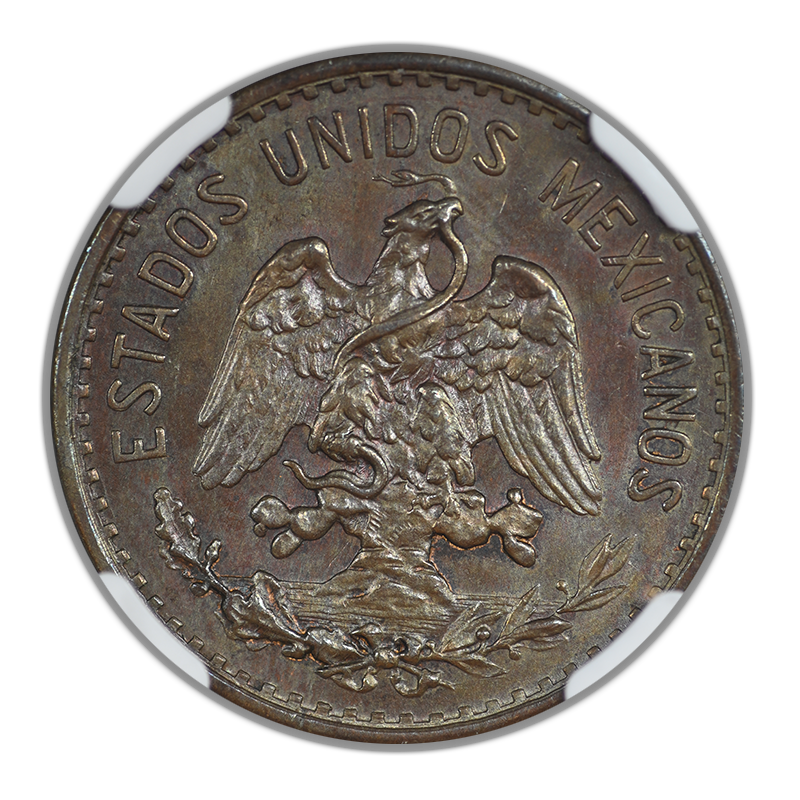 1939 Mo Mexico 2C Centavos NGC MS63BN