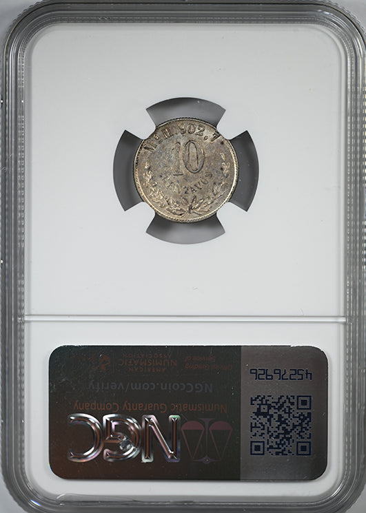 1903 MO M Mexico 10C Centavos NGC MS61