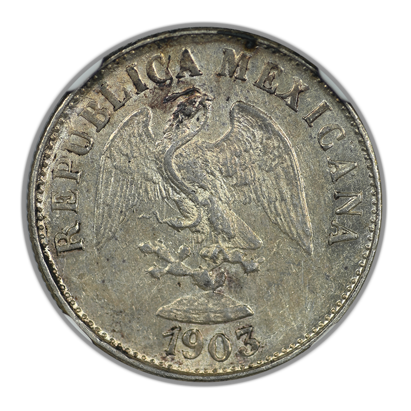 1903 MO M Mexico 10C Centavos NGC MS61