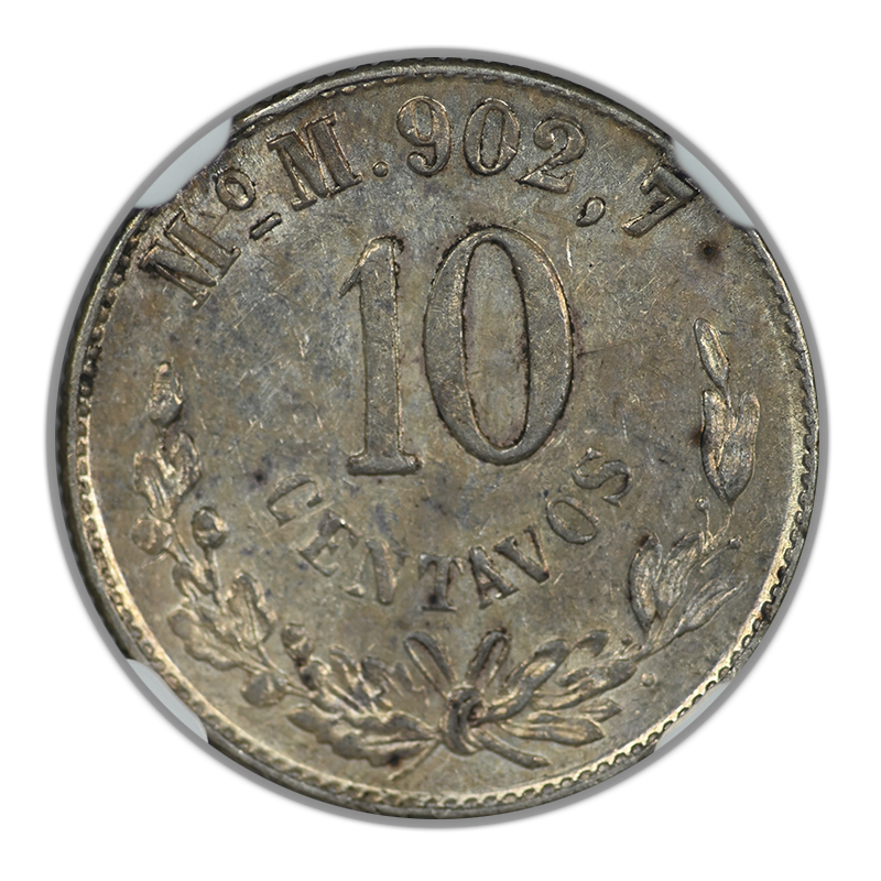 1903 MO M Mexico 10C Centavos NGC MS61