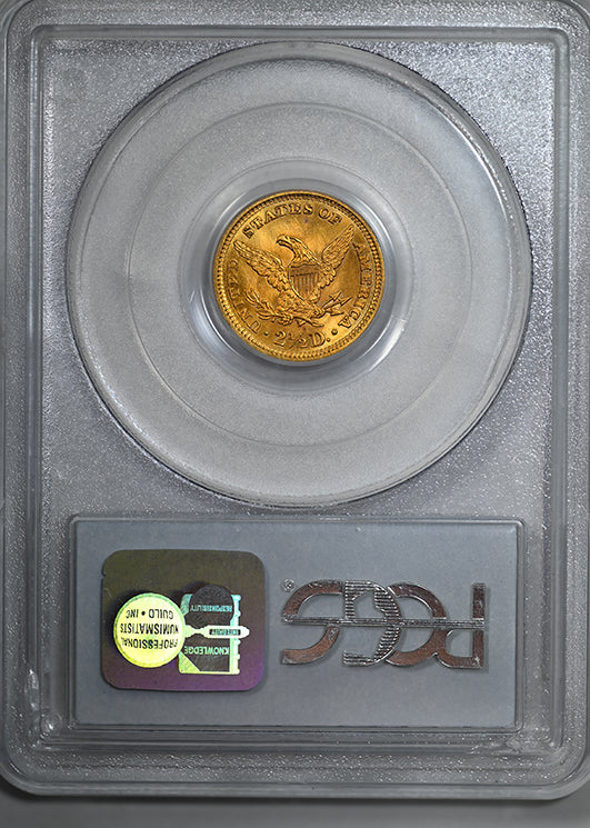 1906 Liberty Head Gold Quarter Eagle $2.50 PCGS MS66