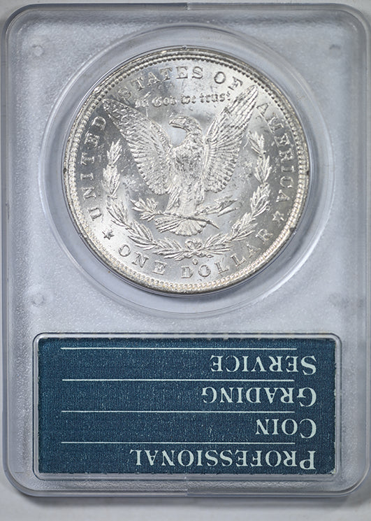 1883-O Morgan Dollar $1 PCGS Rattler MS62 CAC