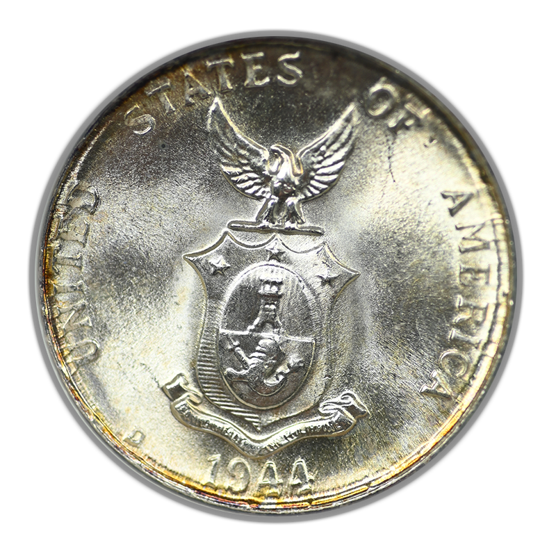 1944-D USA Philippines 10C Centavos NGC MS66
