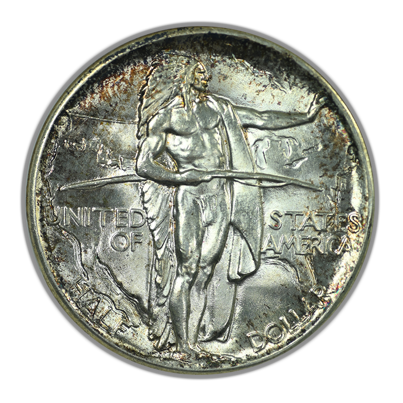 1926 Oregon Trail Classic Commemorative Half Dollar 50C NGC Fatty MS64 CAC