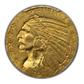 1911 Indian Head Gold Half Eagle $5 PCGS MS63 CAC Obverse