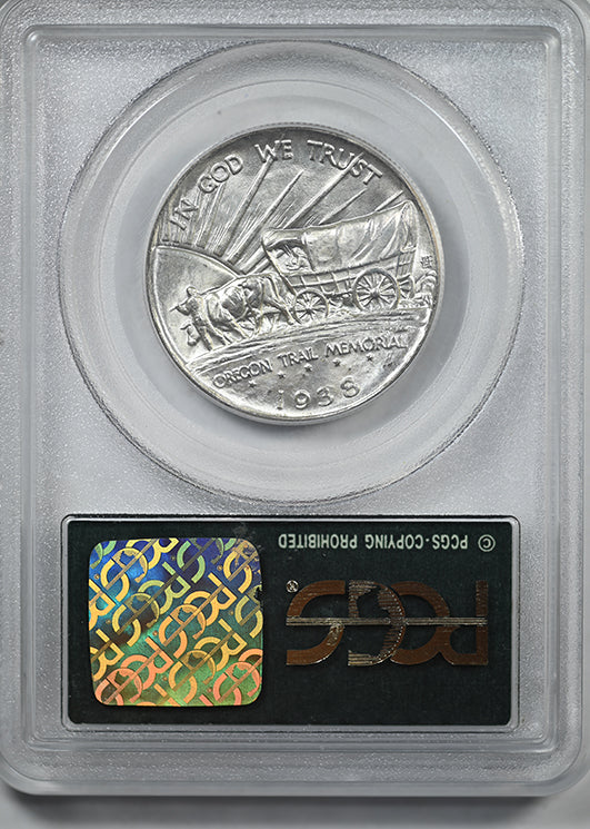 1938 Oregon Trail Classic Commemorative Half Dollar 50C PCGS MS65 OGH