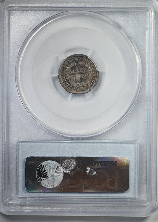 1849 Liberty Seated Half Dime H10C PCGS AU50