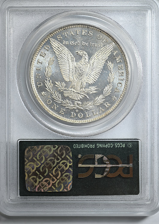 1882-O Morgan Dollar $1 PCGS MS63PL OGH - Proof Like Reverse Slab
