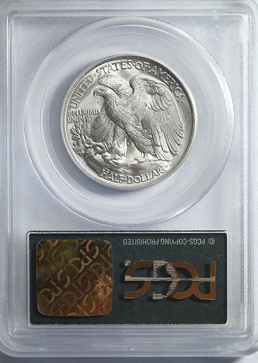 1936 Walking Liberty Half Dollar 50C PCGS MS64 CAC OGH Reverse Slab