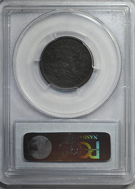 1803 Draped Bust Half Cent 1/2C PCGS VF25