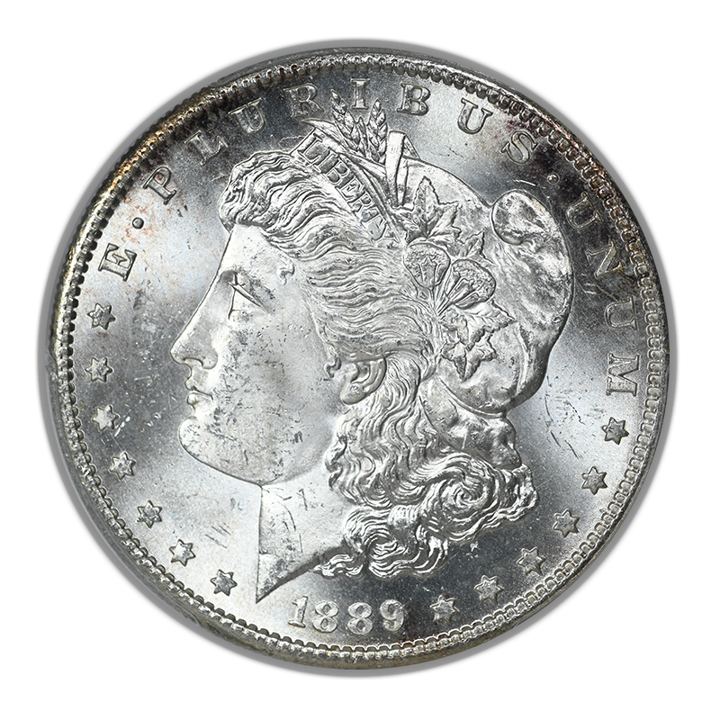 1889-S Morgan Dollar $1 PCGS MS65