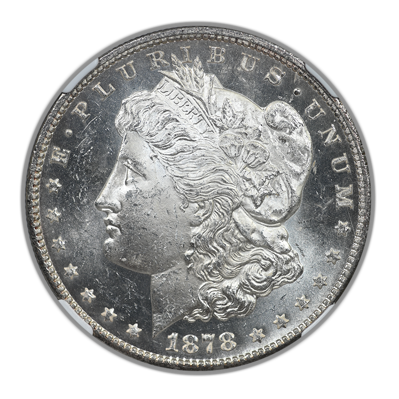 1878-CC Morgan Dollar $1 NGC MS63